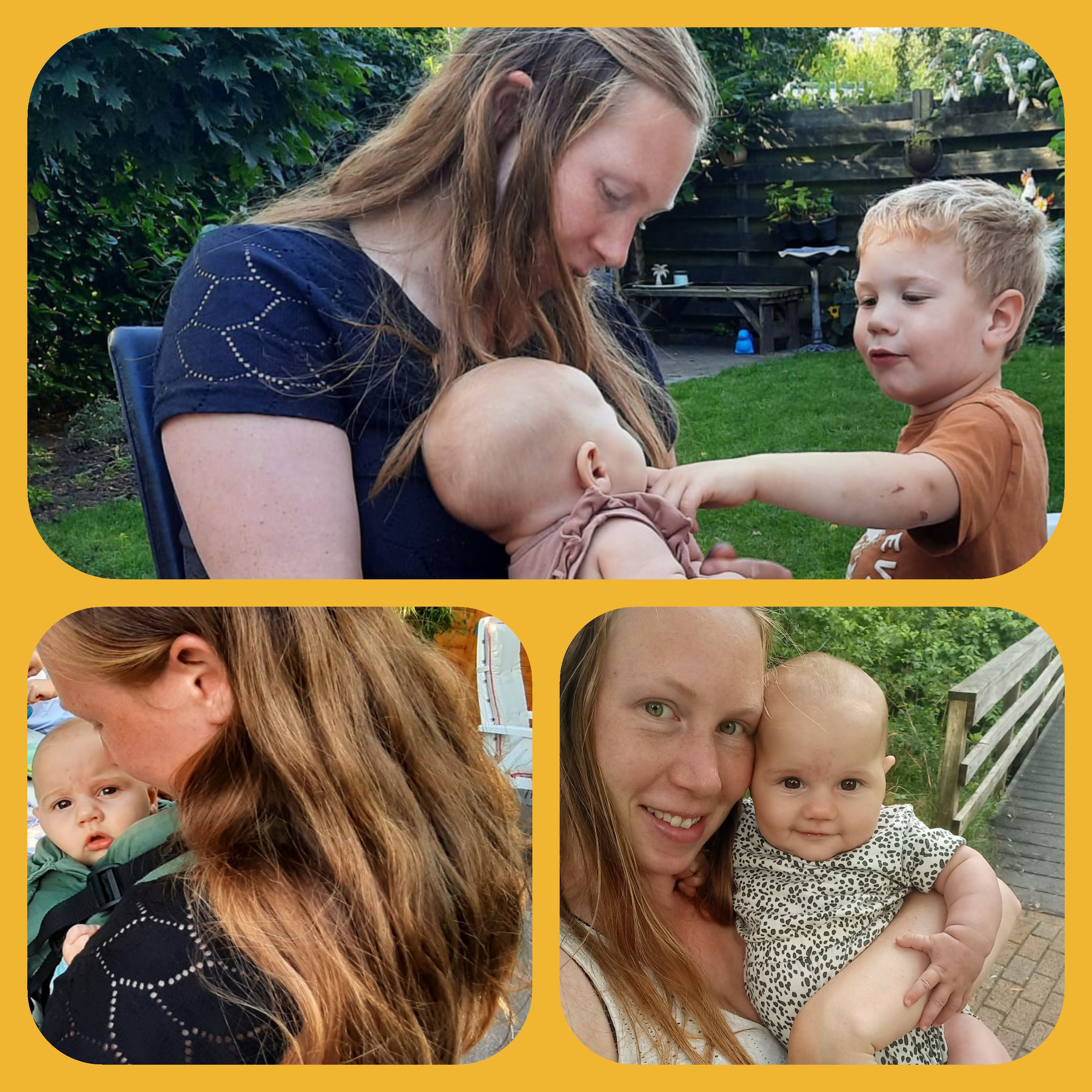 In de tuin